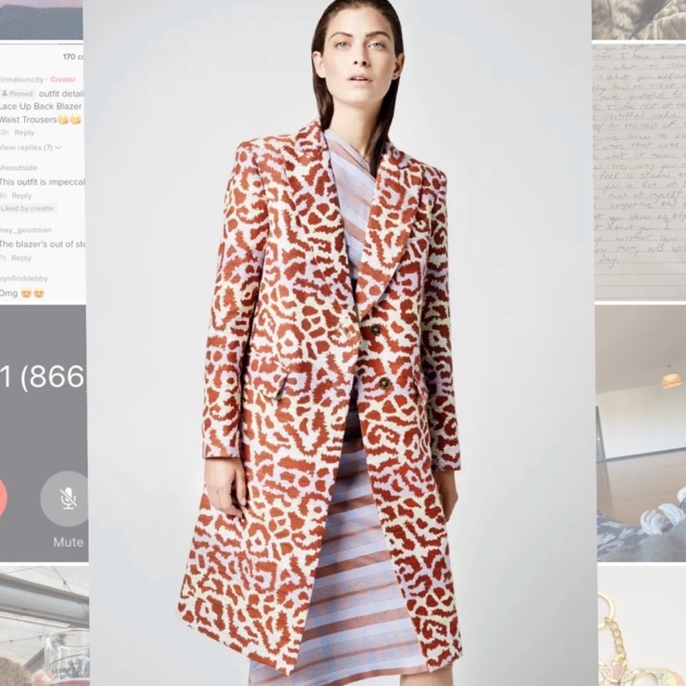Smythe Peaked Lapel Overcoat